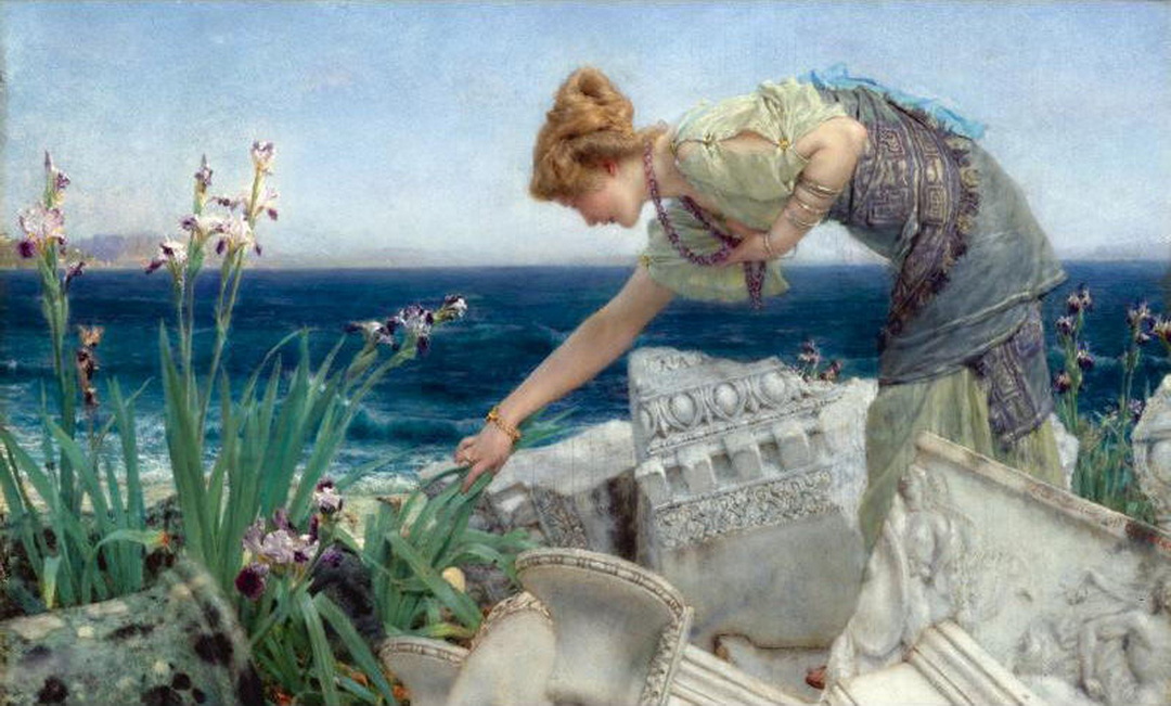 Лоренс Альма-Тадема
© https://www.livemaster.ru/topic/207541-vesna-s-mirom-vse-v-poryadke-ser-lourens-alma-tadema Среди руин | Epoch Times Media