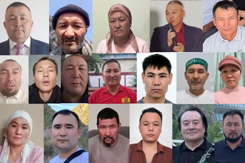 Казахстанские активисты задержаны казахстанскими властями после проведения акции протеста против нарушений прав человека в Синьцзяне. Фотоколлаж The Epoch Times | Epoch Times Media