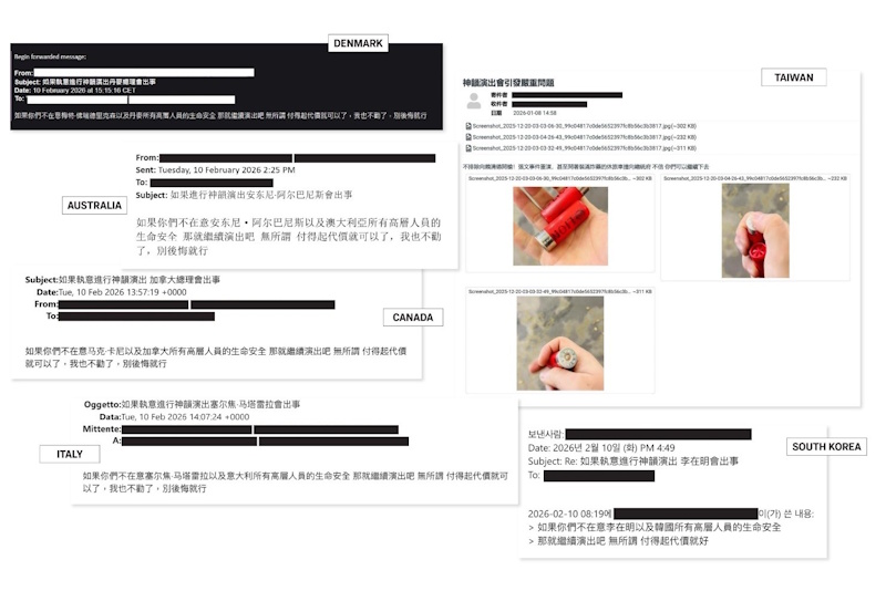 Шесть мировых лидеров столкнулись с угрозами из-за китайской кампании против «Шэнь Юнь»