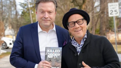 Ведущий ATL Ян Екелек представил новую книгу «Убиты по заказу», разоблачающую практику изъятия органов КПК