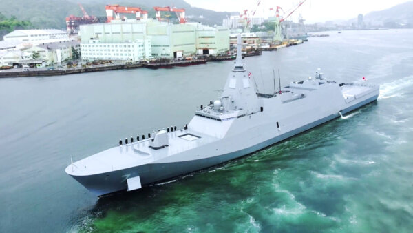 Модернизированный фрегат класса «Могами», построенный компанией Mitsubishi Heavy Industries (MHI). (Министерство обороны Австралии)