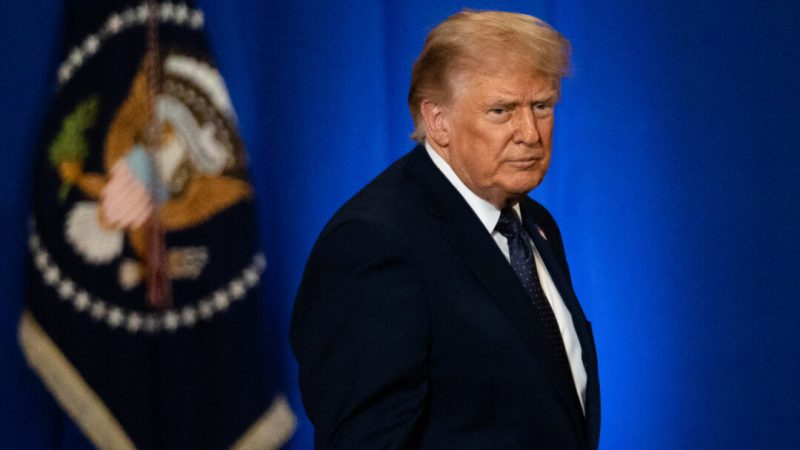 Президент Дональд Трамп в Роклендском общественном колледже в Суфферне, штат Нью-Йорк, 22 мая 2026 года. (Самира Буау/The Epoch Times) | Epoch Times Media