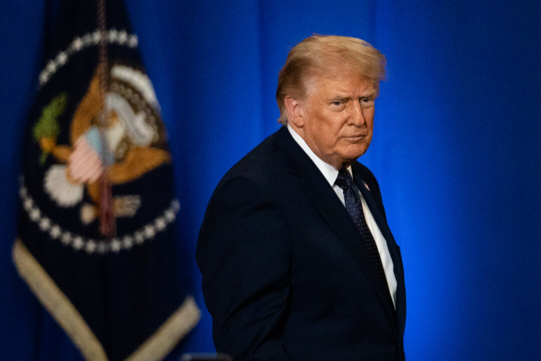 Президент Дональд Трамп в Роклендском общественном колледже в Суфферне, штат Нью-Йорк, 22 мая 2026 года. (Самира Буау/The Epoch Times) | Epoch Times Media