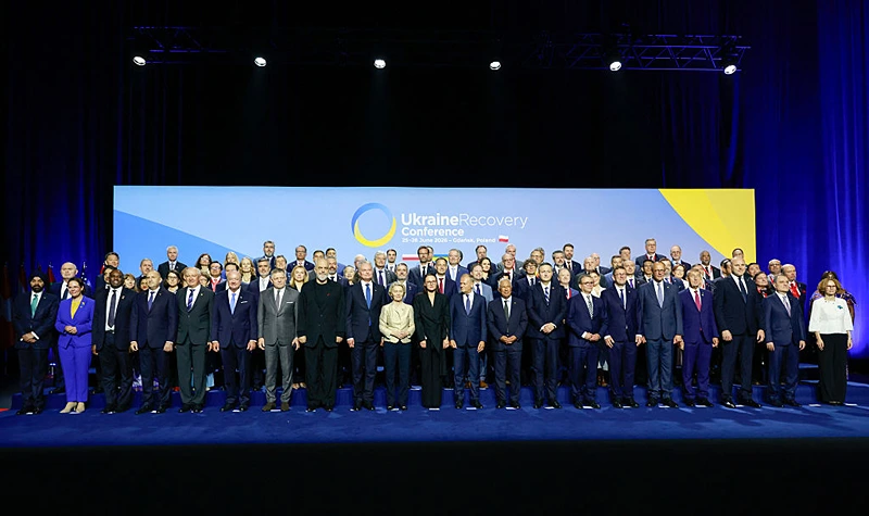 Конференция по восстановлению Украины, 25 июня 2026 года | Фото: Войтек РАДВАНСКИ / AFP via Getty Images | Epoch Times Media