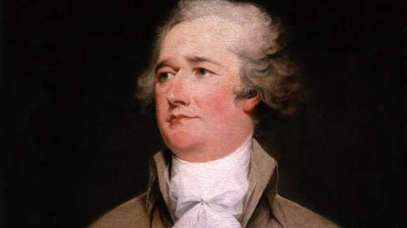 Александр Гамильтон, 1792 год. Портрет работы Джона Трамбулла, написанный во время пребывания Гамильтона на посту первого министра финансов США. (Общественное достояние) | Epoch Times Media