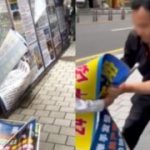 Трое мужчин, как утверждается, напали на практикующих Фалуньгун возле магазина беспошлинной торговли в Южной Корее