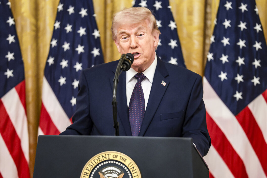 Президент Дональд Трамп в Вашингтоне, 22 мая 2026 года. (Анна Монеймейкер/Getty Images) | Epoch Times Media