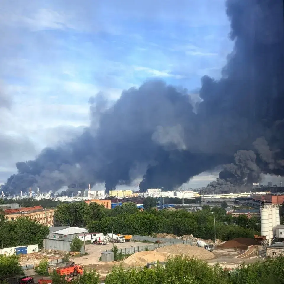 Москва в огне.