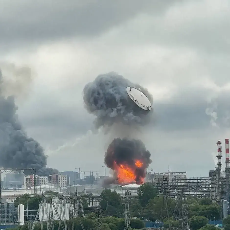 Москва в огне.