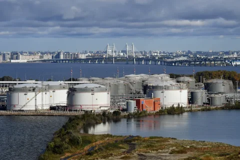 Нефтяной терминал в Кировском районе, поврежденный в результате нападения Украины, 4 июля 2026 г. | Скриншот | Epoch Times Media