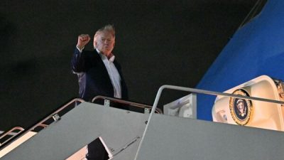 Трамп вылетeл с авиабазы ​​Эндрюс на запланированный саммит НАТО