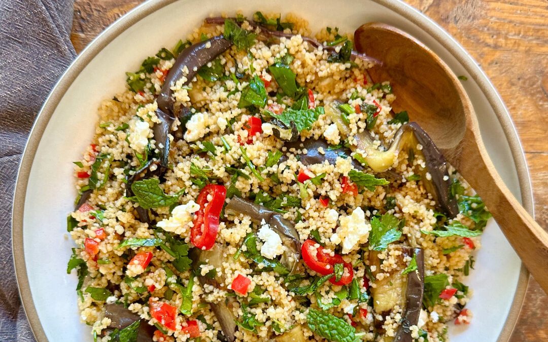 Салат из кускуса, вдохновленный табуле