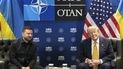 Трамп принимает у себя в Белом доме Зеленского президента Украины