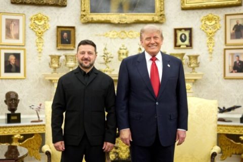 Президент Украины Владимир Зеленский (слева) и президент США Дональд Трамп в Овальном кабинете Белого дома в Вашингтоне 28 июля 2026 года. (Пресс-служба президента Украины) | Epoch Times Media