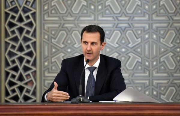 Тогдашний президент Сирии Башар аль-Асад в Дамаске, Сирия, 14 ноября 2017 года. (SANA/Handout via Reuters) | Epoch Times Media