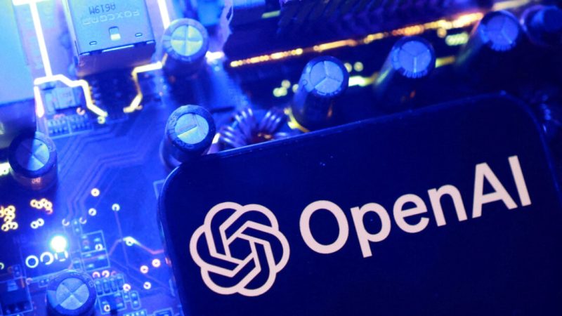 На этом изображении, сделанном 11 июня 2026 года, виден логотип OpenAI. (Дадо Рувич/Reuters)