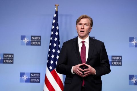 Заместитель министра обороны США по вопросам военной политики Элбридж Колби присутствует на встрече министров обороны стран НАТО в штаб-квартире Альянса в Брюсселе, Бельгия, 12 февраля 2026 года. (Reuters/Том Николсон) | Epoch Times Media