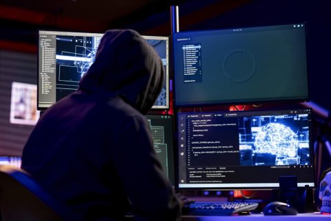 Хакер в капюшоне программирует на ПК (Shutterstock) | Epoch Times Media