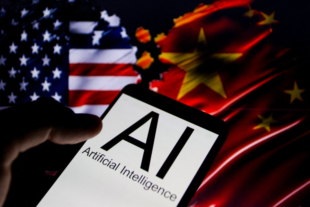 Смартфон с надписью AI (Искусственный интеллект) в Тунисе, Тунис, 24 июня 2026 года. (Имен Бен Юссеф / Ханс Лукас / AFP via Getty Images) | Epoch Times Media