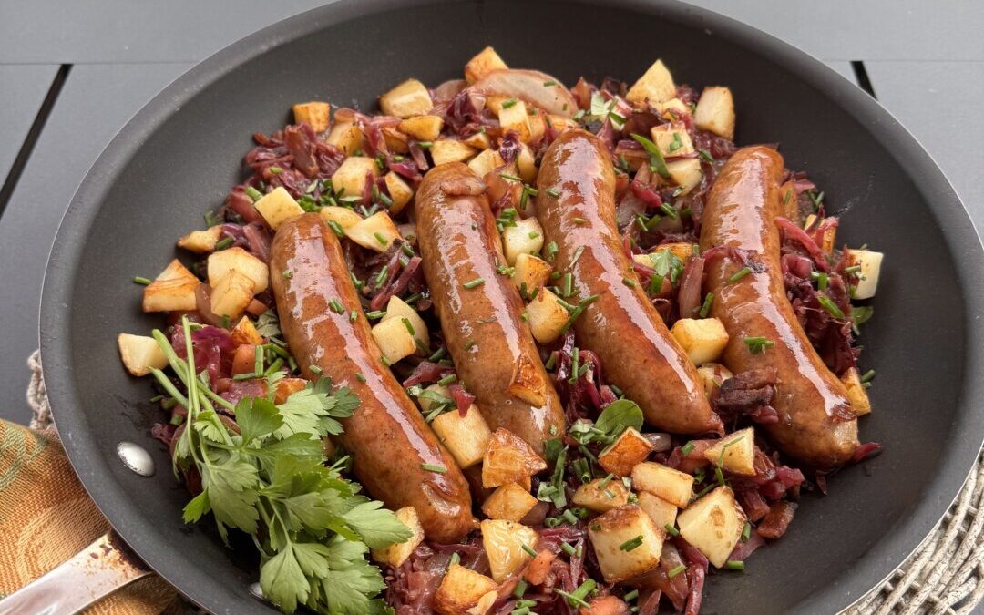 Насладитесь всеми осенними вкусами в одной сковороде